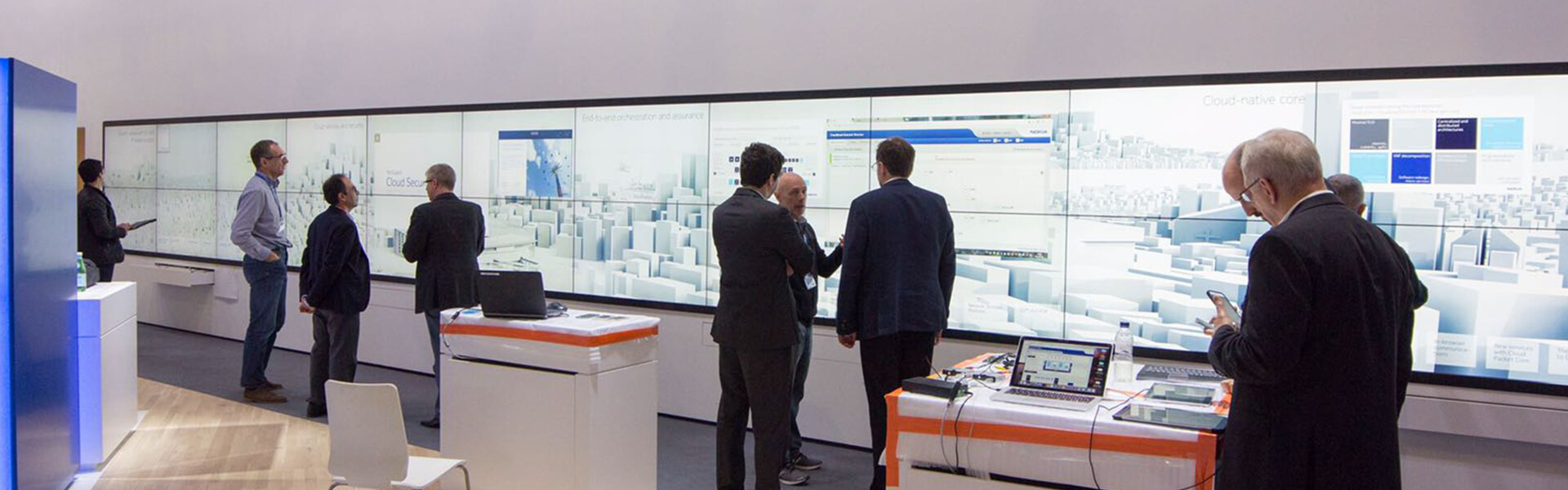 Touchdisplay Lösungen mit Videowand