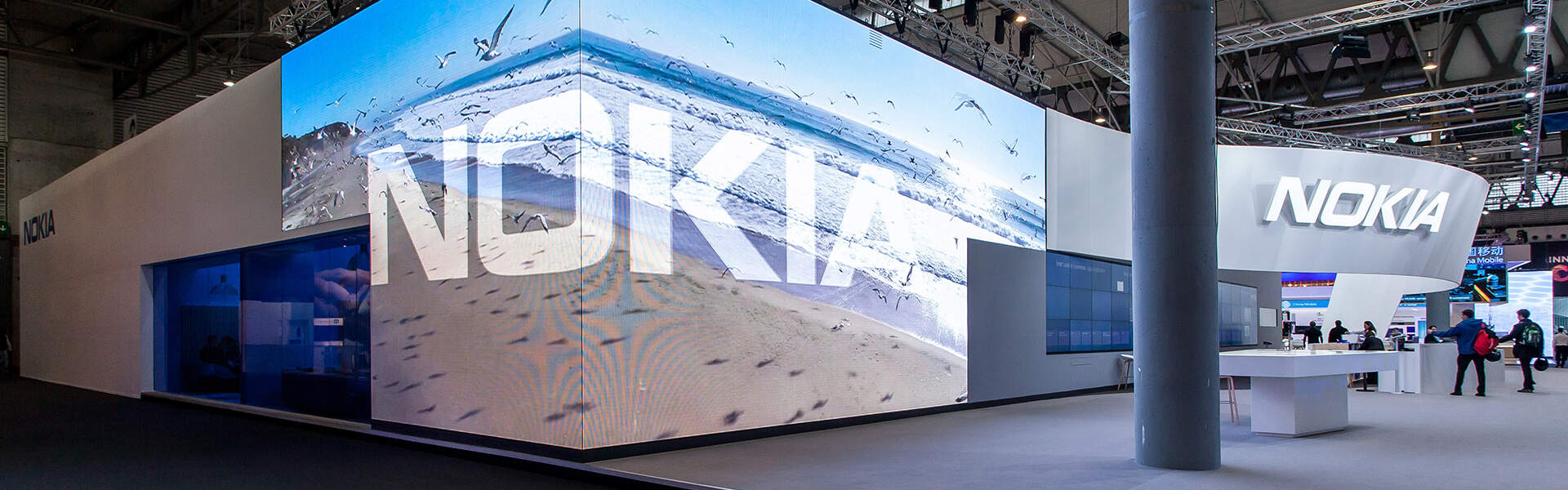 LED Wand für Messe Ausstellung und Messebau in Potsdam Berlin Hannover und Frankfurt