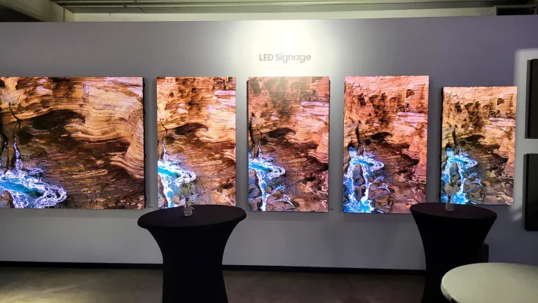 Display Partner Day im Samsung Showroom Frankfurt LED-Auflösung