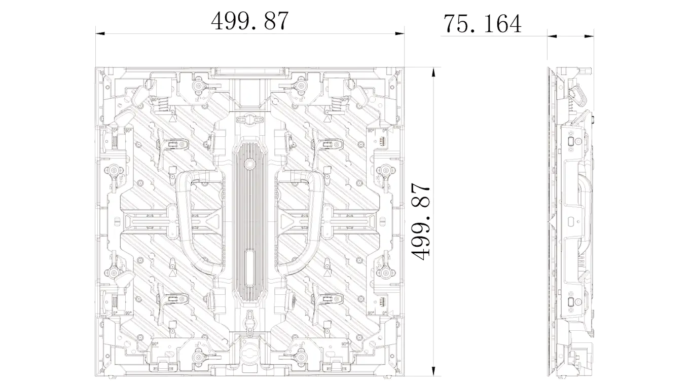INFiLED MC-Serie Zeichnung