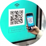 Interaktiver Medienplayer mit QRControl Smartphone-Bedienung