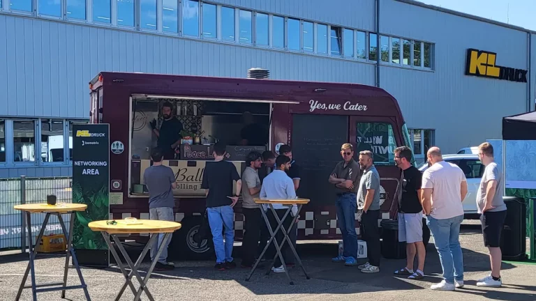 beMatrix Academy bei KL Druck Foodtruck