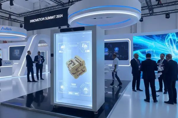 Interaktive Holobox mit 86"