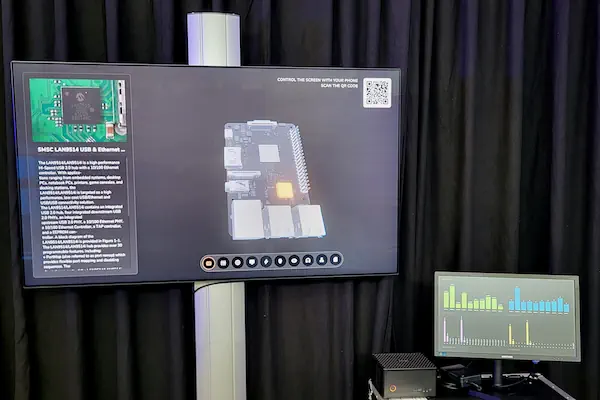 Interaktiver Mediaplayer mit Live-Analytics