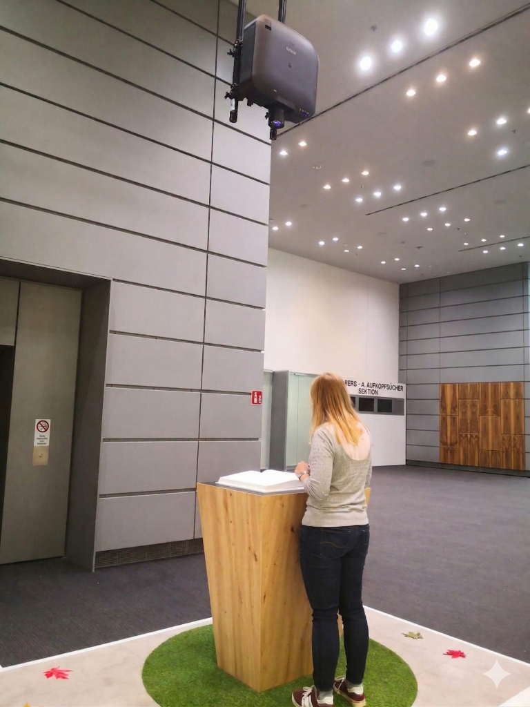 Interaktive-Buch-Projektion