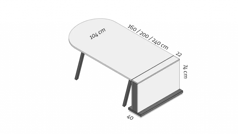 Vistono Table Bildschirm Besprechungstisch